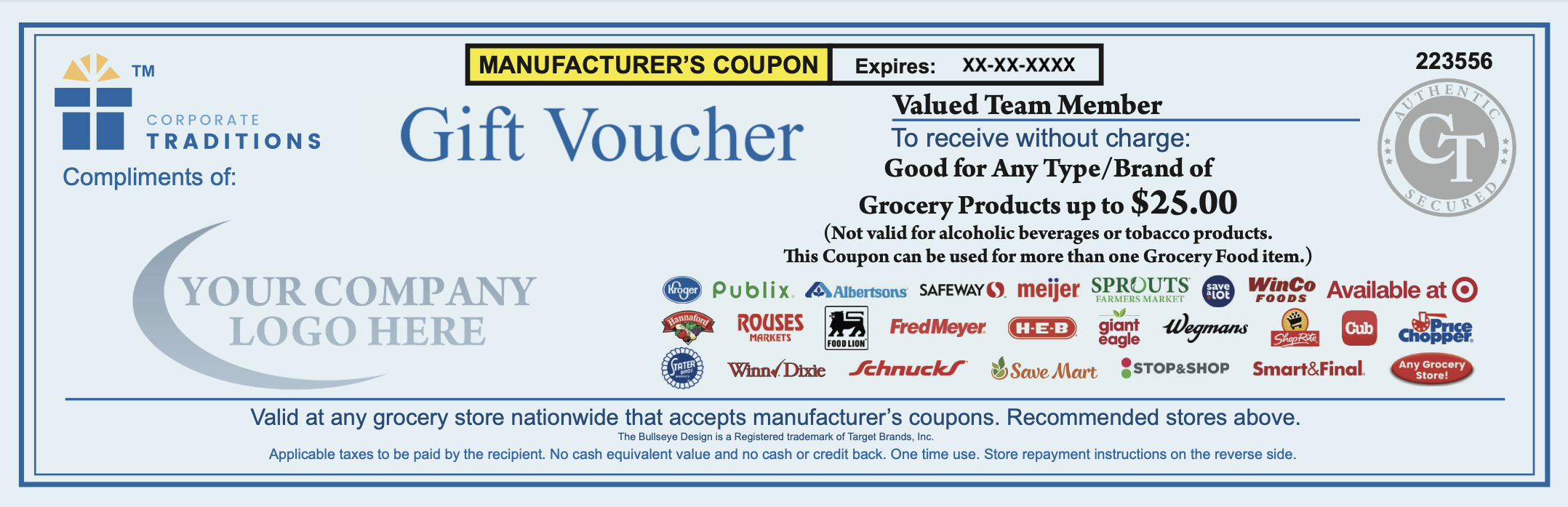 Grocery Voucher